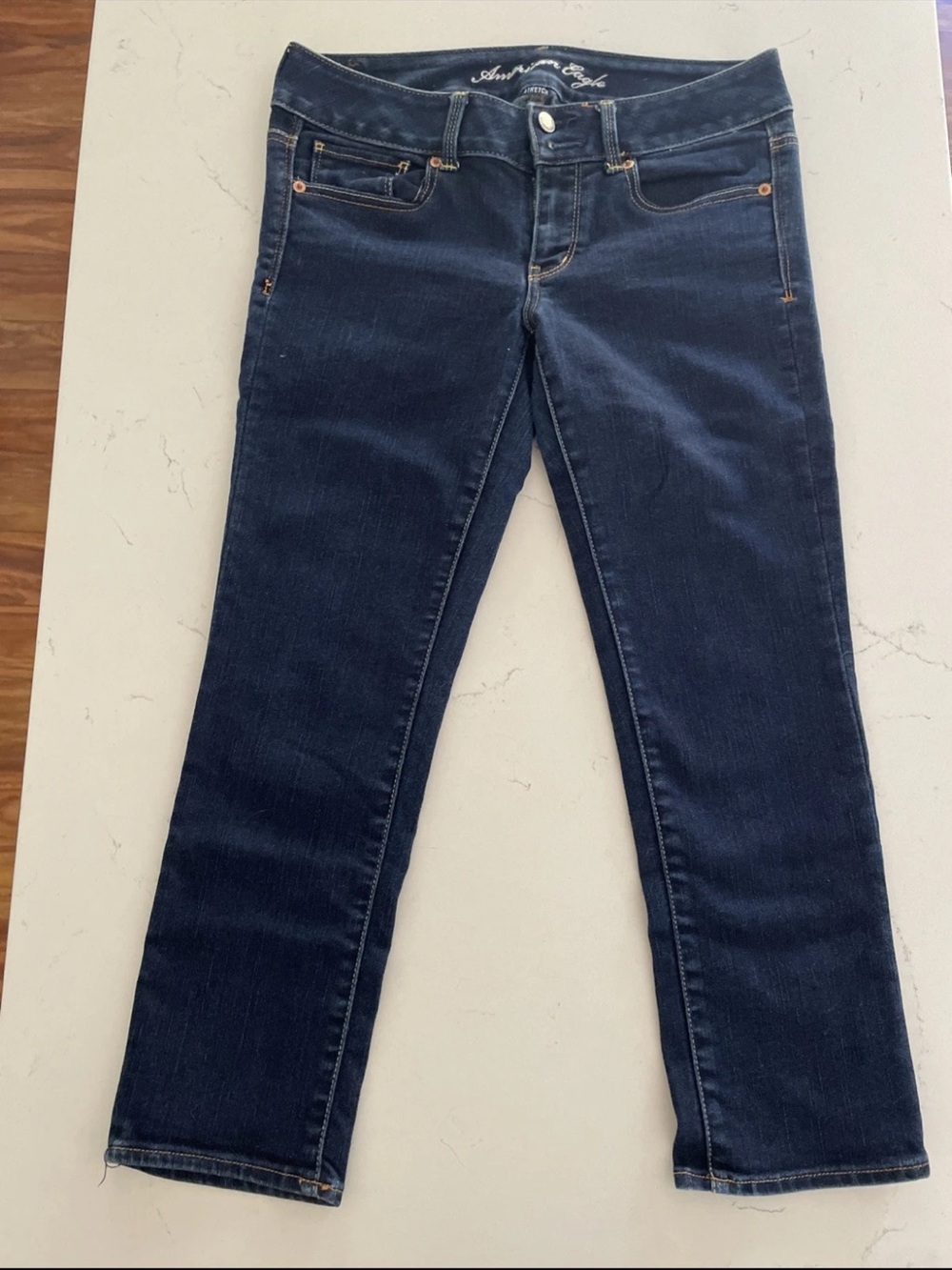 American Eagle Outfitters Dark Blue Skinny Jeans